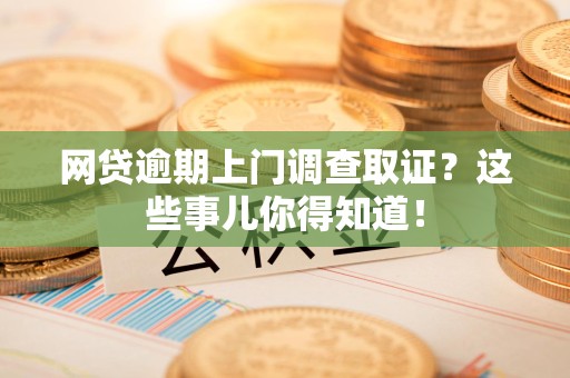 鲤城网贷逾期上门调查取证？这些事儿你得知道！