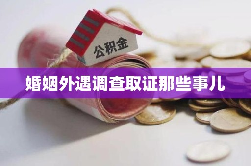 鲤城婚姻外遇调查取证那些事儿