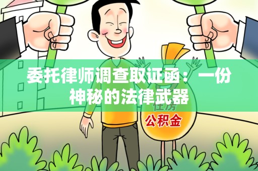鲤城委托律师调查取证函：一份神秘的法律武器