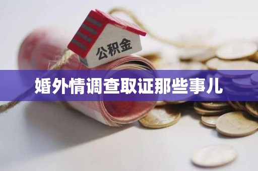 鲤城婚外情调查取证那些事儿