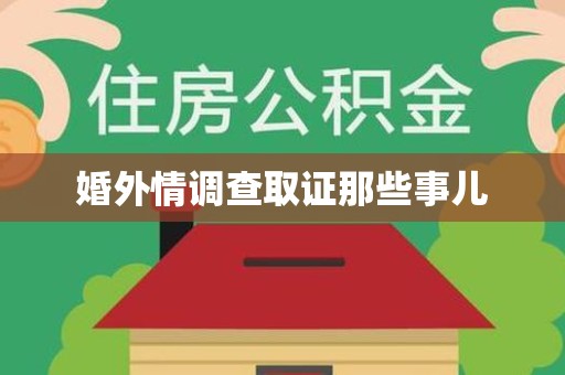 鲤城婚外情调查取证那些事儿