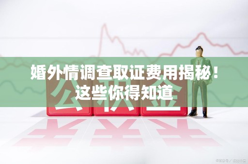 鲤城婚外情调查取证费用揭秘！这些你得知道