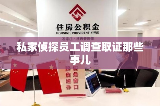 鲤城私家侦探员工调查取证那些事儿