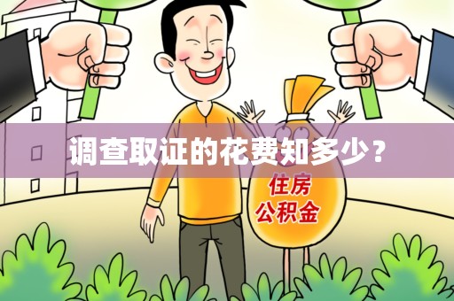 鲤城调查取证的花费知多少？
